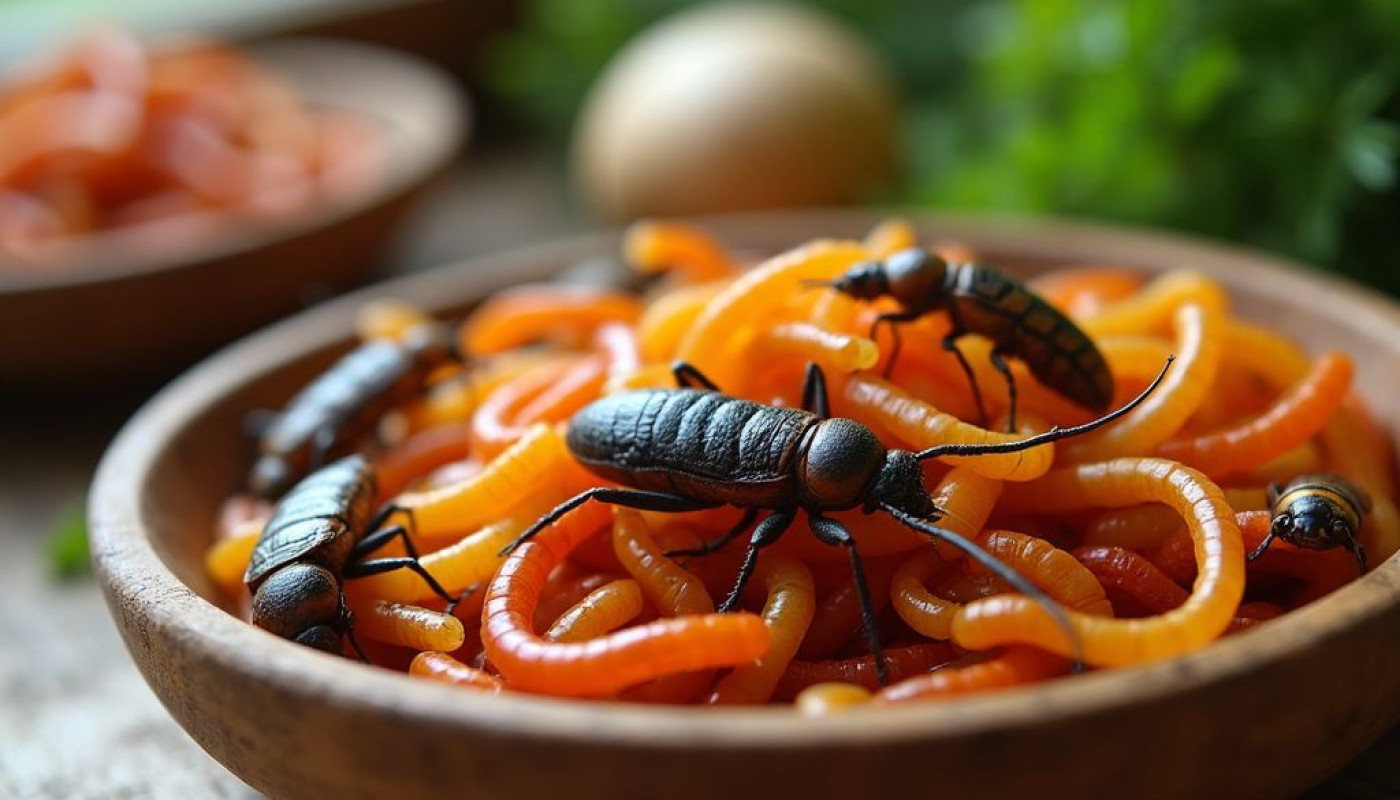 Comment les insectes révolutionnent-ils l'alimentation des animaux domestiques ?